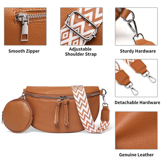 🏆Flash Sale⚡ 50K+ SOLD! Almost Gone💥-👜 Crossbody Leather Bags✨🔥
