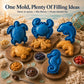 🌊 8-Design Ocean Pie Mould Set – Reusable Marine-Themed Hand Pie Cutters 🥧✨