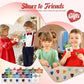 🎁 Valentine's Day Gem Gifts for Kids&Adults🎨24 Pack Prefilled Cards with Heart-Shaped Gemstones