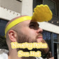 ☀️Novelty Palm Sun Hat✨ Funny Hand Shaped Sun Visor with Headband,rotection Novelty Sun Shield for Summer Beach, Festival, Outdoor Activities