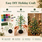 🎄✨ DIY Christmas tree bead kit – 🎅 Create your own sparkling Christmas decoration