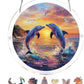 🎁💥LAST DAY SALE 50% OFF!!🧩Acrylic 80 Pcs Puzzle✨Suncatcher Hanging Ornament