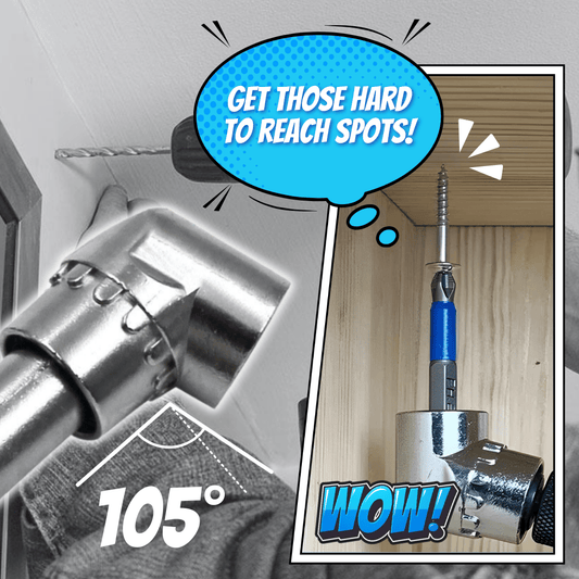 🔥Last Day Sale - 49%OFF🔧105 Degree Right Angle Drill Adapter