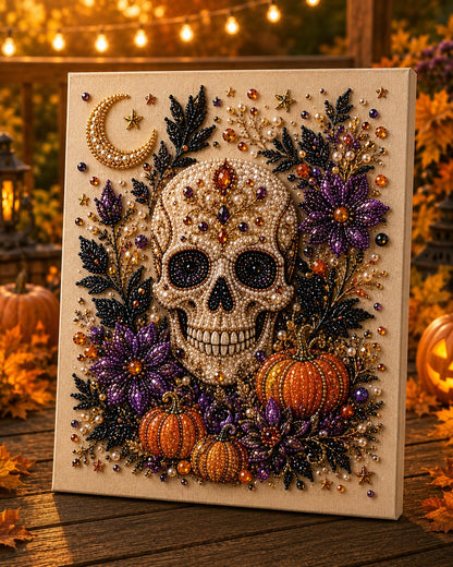 🔥HALLOWEEN SALE ONLY ￡7.99!!  👻✨ Halloween Pearl Art DIY Kit – Turn Tiny Pearls into Spooky-Cute Magic