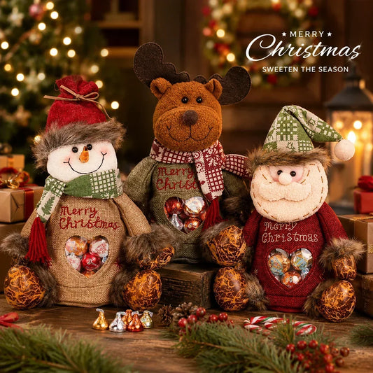 🎄 LAST DAY! Christmas Gift Bags with Zip Closure 🎁 — ONLY £11.99! ✨