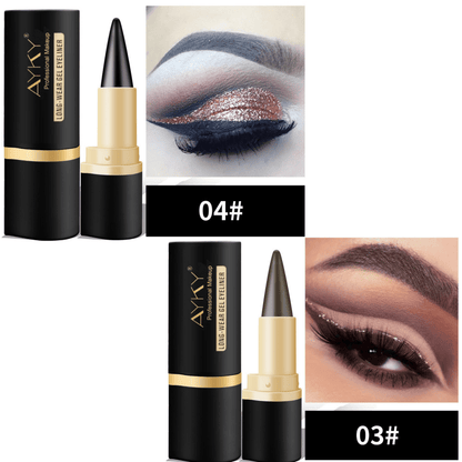 🔥Buy 1 Get 1 Free🎉Natural Black Long Wear Gel Eyeliner Cream