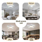 🏆LAST DAY SALE 50% OFF!! 🌬️💡Foldable LED Ceiling Fan Light with Remote Control, E27 Socket Compatible, Adjustable Lighting & Functions🏡✨