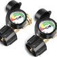 Universal Propane Tank Gauge for 5-40 Pound LP Tanks | Gas Level Indicator for Grill, Heater, RV Camper, QCC1/Type 1 Connection