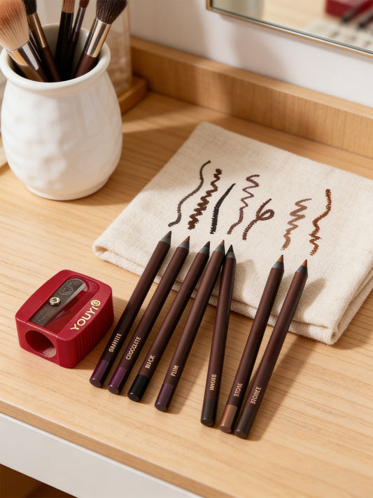 🎁Buy 1 Get 1 Free🔥🌟24 HR Waterproof Eyeliner Duo Sharpenable Eye Pencil💦