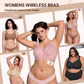 🏆 LAST DAY – 50% OFF! 🔥 OEAK Women’s Wireless Full-Coverage Jelly Bra 👙