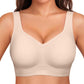 🏆 LAST DAY – 50% OFF! 🔥 OEAK Women’s Wireless Full-Coverage Jelly Bra 👙