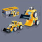 ⏰LAST DAY SPECIAL PRICE: ￡10.99!!🔥Electric Universal Deformation Police Toy Car