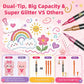 🔥 LAST DAY — ONLY £6.99! 🎨 Glitter Effect Brush Markers ✨ Create Sparkling Artwork