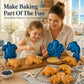 🌊 8-Design Ocean Pie Mould Set – Reusable Marine-Themed Hand Pie Cutters 🥧✨