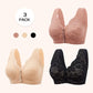 Zero Feel Bra – ⭐BUY 1 GET 1  FREE - Each ￡4.99⭐Zero Feel Lace Full Coverage Front Closure Bra