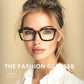 🔥Hot Sale-✨👓3 Pack Tortoiseshell Reading Glasses – Blue Light Blocking Oversized Square Readers(🔥Buy 2 Get EXTRA  10％ OFF)