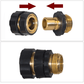 📢📢Last Day Sale 50% OFF⏰Hourleey Garden Hose Quick Connector