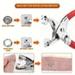 🧵 Sewing Kit with 100pcs Metal Buttons – Manual Pliers Tool Included