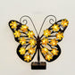 🎁💥LAST DAY SALE 50% OFF!!🦋💥Outdoor Metal Butterfly Wall Art Decorative Solar Light