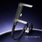 🔥Christmas New Special 70% Off⚡2-in-1 Invisible Holder Charger Cable – 240W Fast Charging Cord with Built-In Phone Stand