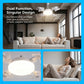 🏆LAST DAY SALE 50% OFF!! 🌬️💡Foldable LED Ceiling Fan Light with Remote Control, E27 Socket Compatible, Adjustable Lighting & Functions🏡✨