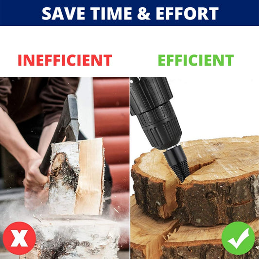 🎅Christmas Special Save 60% Off🪛Firewood Drill Bit Set
