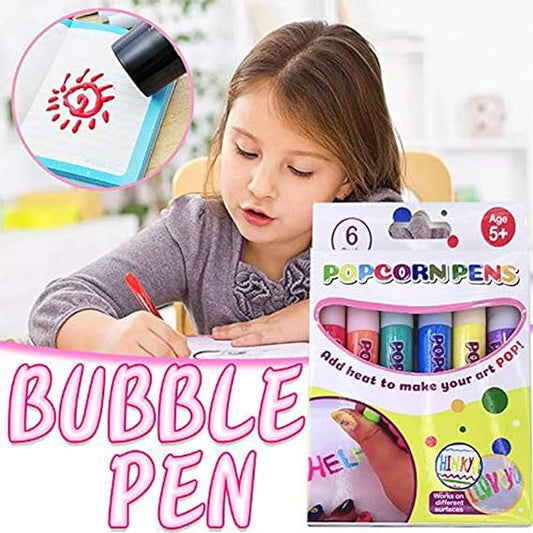 🎄🎁 50% OFF Christmas Hot Sale! Magic Puffy Bubble Pens – Create 3D Art in Seconds! 🖍️✨