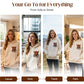 🎅CHRISTMAS SALE 50% OFF!!🎁🐄Cute Highland Cow Cozy Fleece-Lined Hooded Sweatshirt🦬
