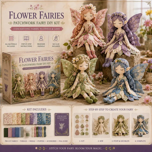 ⭐New Arrival 🔥LAST DAY 49% OFF🧵Fairy Patchwork DIY Collection