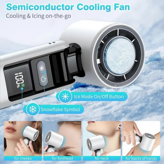 ✨2025 Hot Sale 50% OFF💥Mini Ice Cooling Fan❄️
