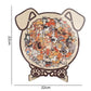 🎁 70% OFF! 🎅 135-Piece Cute Cat Wooden Puzzle 🧩