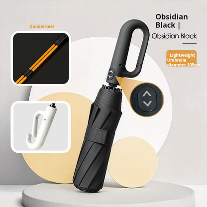 ⏳ LIMITED TIME — 50% OFF! ⏰☔ Automatic Folding Umbrella – Windproof, Waterproof & Compact 💨