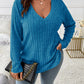 🍂 COSY LOOK, CONFIDENT FEEL! 🤎✨ Women’s Plus-Size Knit Top – Soft, Flattering & Effortlessly Chic 💕