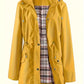 🌧️ LAST DAY! 50% OFF – Women’s Plaid Waterproof Jacket 🍃