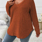 🍂 COSY LOOK, CONFIDENT FEEL! 🤎✨ Women’s Plus-Size Knit Top – Soft, Flattering & Effortlessly Chic 💕