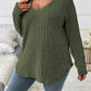 🍂 COSY LOOK, CONFIDENT FEEL! 🤎✨ Women’s Plus-Size Knit Top – Soft, Flattering & Effortlessly Chic 💕