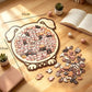 🎁 70% OFF! 🎅 135-Piece Cute Cat Wooden Puzzle 🧩