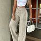🔥 LAST DAY SALE! Women’s High-Waisted Straight-Leg Trousers — Only £14.99! 👖✨