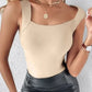 🔥NEW YEAR SALE £8.99!!⚡60K+ SOLD!💐Women's U Neck Thermal Tank Tops with Built-In Bra