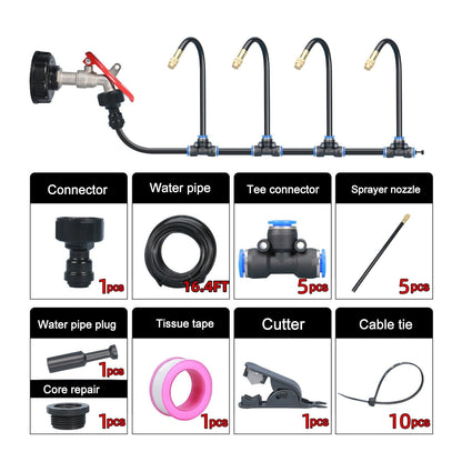 🔥Summer Promotion 49% OFF -🚿360° Curved Garden Automatic Irrigation System