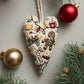 🎄Christmas Sale - 50%OFF💖DIY Heart Shaped Hand Embroidered Christmas Finished product/DIY material kit