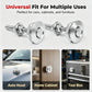 ⚡⚡Buy 2 Get 2 Free!!🔩 LIMITED-TIME 50% OFF! 🔒 4Pcs Universal Aluminum Quick-Release Lock Latches - Secure & Easy Access!⚡