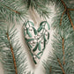 🎄Christmas Sale - 50%OFF💖DIY Heart Shaped Hand Embroidered Christmas Finished product/DIY material kit