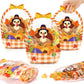 🍬Easter Goodie Bags Plastic Candy Gift Bags with Handle 🐰🐥Bunny Chick Pattern Transparent Treat Bags