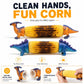 Dinosaur Corn Holders for Corn On The Cob - Funny Corn Cob Holder for Kids and Adults with Stainless Steel Prongs