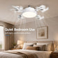 ⏳LAST DAY SALE 50% OFF!!❄Aerolux™ Ceiling Fan Light – 2-in-1 Silent LED with Remote 🌬️💡  Energy-Efficient Airflow & Dimmable Lighting for Bedrooms, Living Rooms & Conservatories 🏡✨