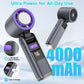 🌞Summer Hot Sale 49% OFF - Multifunction Portable Handheld Turbo Ice-Cooling Fan | AC-Like Gel Pad Tech, 5 Gears