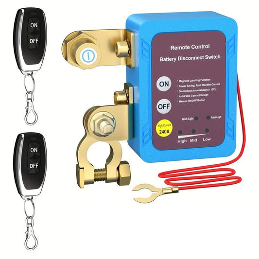🚗🔒 Car Anti-Theft Power-Off Remote: Auto Battery Saving + Theft Protection Dual Security✨