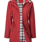 🌧️ LAST DAY! 50% OFF – Women’s Plaid Waterproof Jacket 🍃