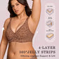 🏆 LAST DAY – 50% OFF! 🔥 OEAK Women’s Wireless Full-Coverage Jelly Bra 👙